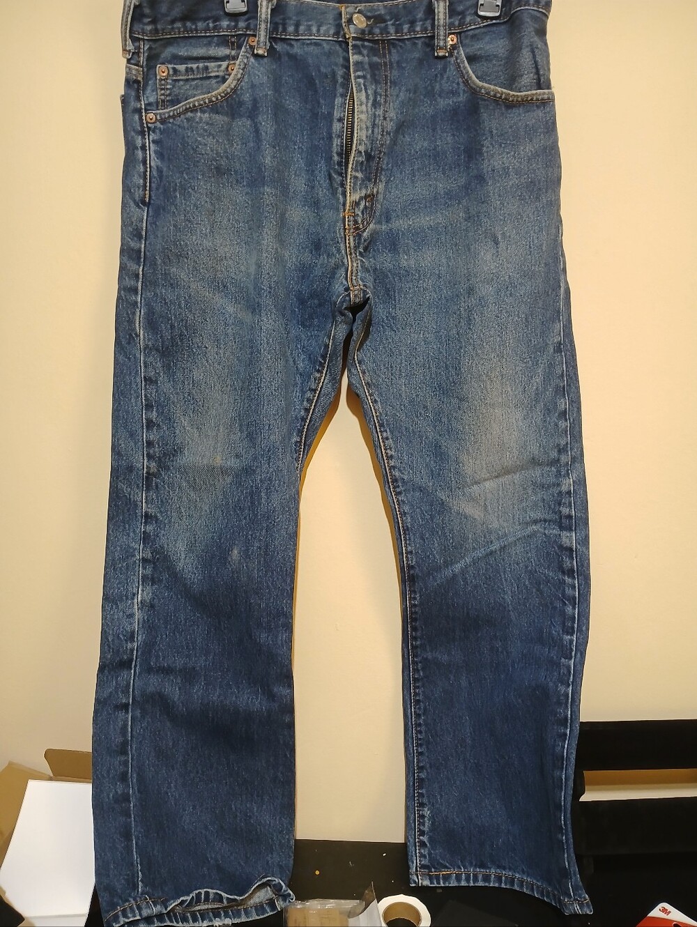 Levi's 517 Men's Blue Bootcut Denim Jeans